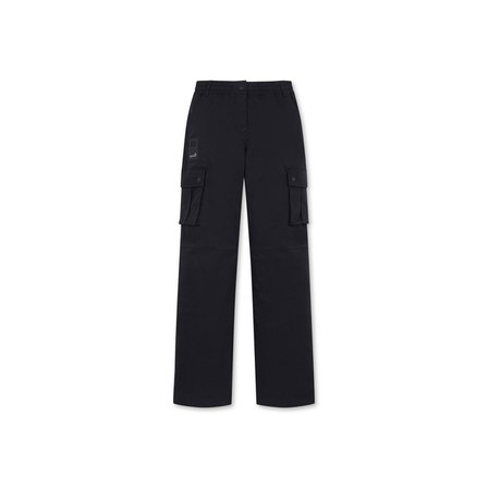 골든베어 (WOMEN) Semi-wide Fit Cargo Pocket Pants(Black)_G5PAW24642BKX