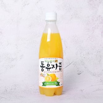 오렌지나무 (우리농촌) 하늘향기 무농약 통유자즙 500ml 유자원액 유자에이드