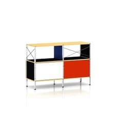 [허먼밀러 공식딜러] Eames Storage Unit 2x2 w. Door (Multi/Zinc)