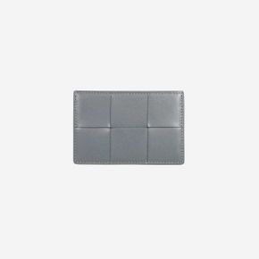 보테가 베네타 카드 케이스 카프스킨 썬더 Bottega Veneta Credit Card Case Calfskin Thunder