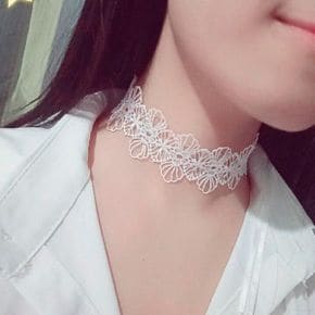 플라워 레이스 초커 목걸이 SL 1004052_P407278892