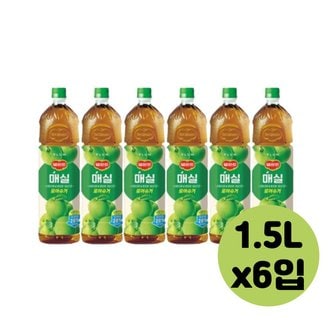  건강한맛 델몬트 매실주스 음료수 1.5L 6개 답례품 회사