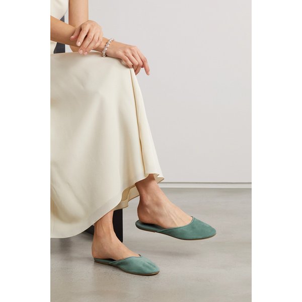 Sleeper Leather Slippers 라이트 블루 15546005221981464