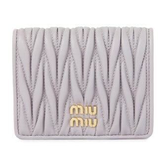 미우미우 [부산점] 마테라쎄 여성 반지갑 5MV204 AFPP F0230