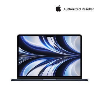 애플 맥북에어 13 M2 (CPU8 GPU10) RAM 8GB, SSD 512GB 미드나이트 MLY43KH/A