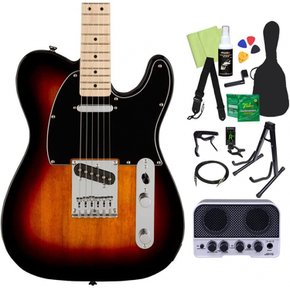 Squier by Fender Affinity Series Telecaster [Bluetooth 3TS 일렉트릭 기타 초보자 14점 세트