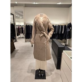 [파주점] 폭스퍼 카라 무스탕 롱 자켓 JRCA3FSL93