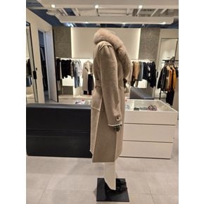 [파주점] 폭스퍼 카라 무스탕 롱 자켓 JRCA3FSL93