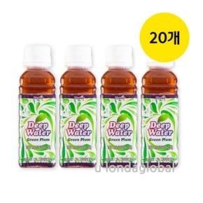 테일러팜스 딥워터 국산 매실 주스 음료 180ml 20개