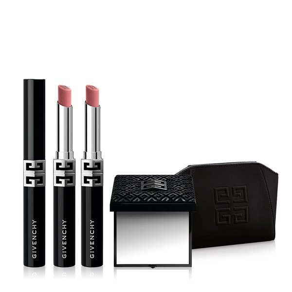 [SSG단독] 르 루즈 슬림 벨벳 립 듀오 세트 (+포켓 미러+블랙 미니 파우치 증정)