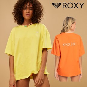 [KATE X ROXY] SURF.KIND.KATE. TEE  오버사이즈 티셔츠 (RD21ST105)