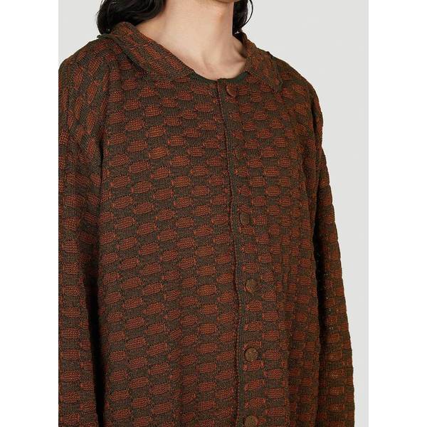 확대된 대표 [해외배송] 23 S/S 이사볼더 스피어 니트 롱 슬리브 가디건 SS23M01 DARK BARK B0110822973
