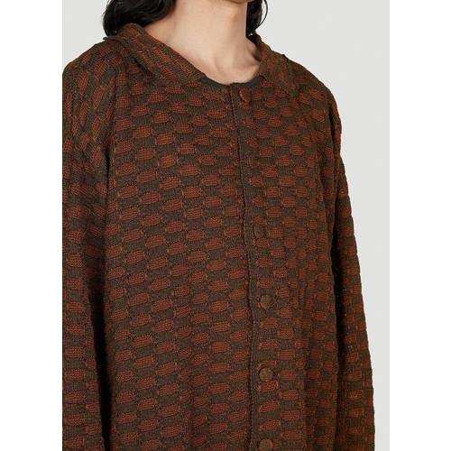 [해외배송] 23 S/S 이사볼더 스피어 니트 롱 슬리브 가디건 SS23M01 DARK BARK B0110822973