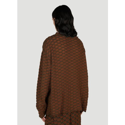 [해외배송] 23 S/S 이사볼더 스피어 니트 롱 슬리브 가디건 SS23M01 DARK BARK B0110822973