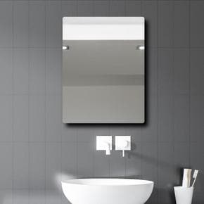 사각 욕실 라운드 거울 450x600 NO FRAME 화장실 민자 벽거울 (S12335414)