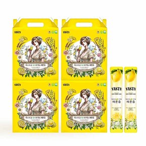 야스티 스페인산 통레몬 그대로 넣은 순 NFC 유기농 레몬즙 25g x 50포 (4박스)