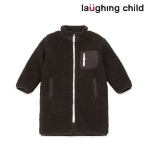 포켓 롱 퍼리점퍼 89C2911002 BR _P390695798