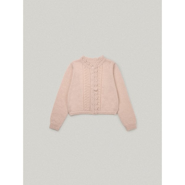 PETAL MOHAIR KNIT CARDIGAN [PINK]