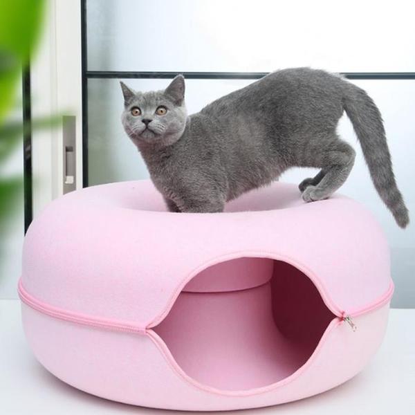 고양이 도넛 터널 숨숨집(50cm) 캣 도넛하우스(1)