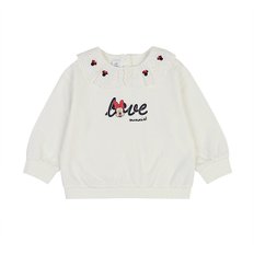 [디즈니베이비 F/W ]디즈니미니레이스카라맨투맨(CREAM)