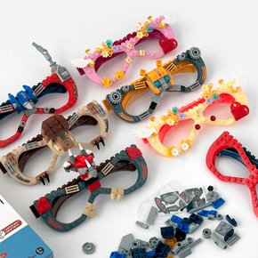 프리티 조립블럭 DIY 안경만들기 생일 이벤트 파티 단체선물
