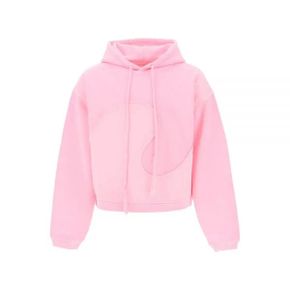 Swirl Fleece Hooded Sweatshirt - Pink (ERL06T034 1) (스윌 플리스 후드티)