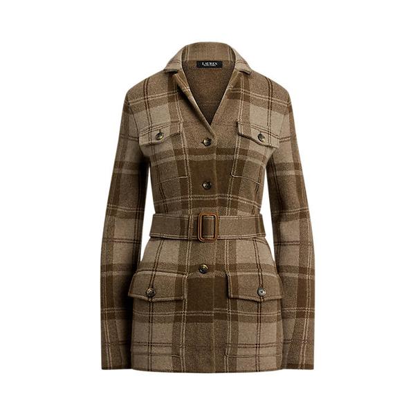 플래드 벨트 더블 니트 블레이저(WMLROTWS6020249200)