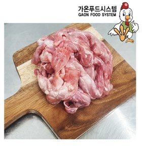 국내산 무염 냉동 닭목살 1kg+매운소스200g/1