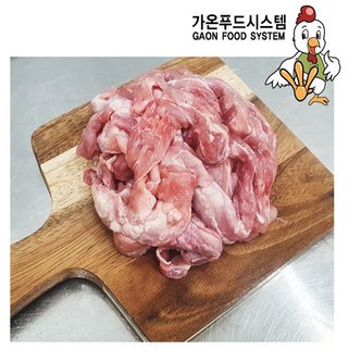  국내산 무염 냉동 닭목살 1kg+매운소스200g/1