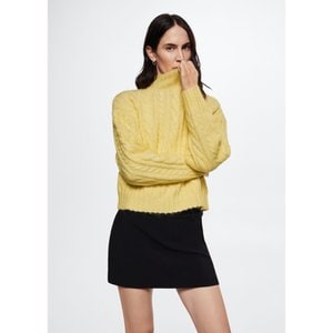 망고(MANGO) WOMAN 스웨터 EYRE Light/Pastel Yellow_37007747