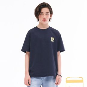 남아 뒷면 반전 그래픽 반팔티셔츠_P394977694