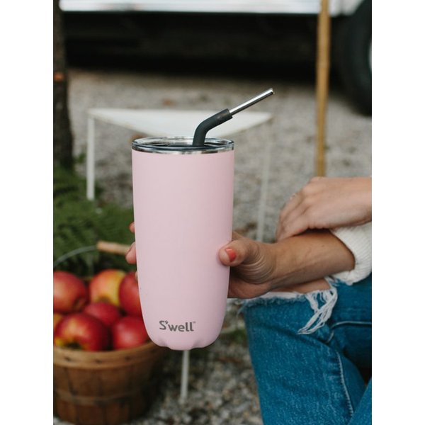 스웰 친환경 스트로우 텀블러 700ml 핑크토파즈