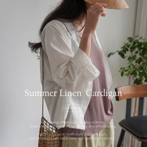 오픈 노카라 아방 숏 가디건_P402423299