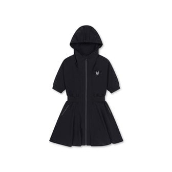 왁 골프 (WWUAA24605BKX)Women Hoodie pull-open onepiece