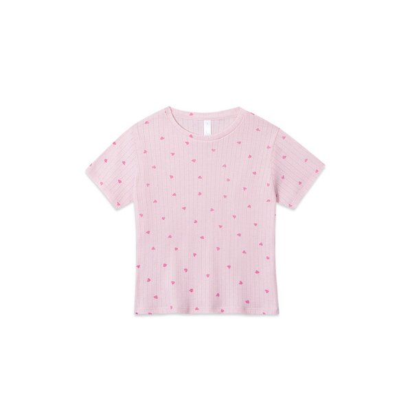 Pink Cliche Tee Shirt 핑크 클리셰 티셔츠