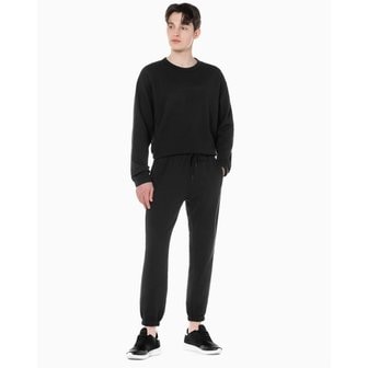 Calvin Klein Jeans [파주점] [캘빈클라인진]CK진남성 블랙 릴랙스 핏 에센셜 스웻팬츠(4MS3P604-001)