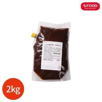  에스푸드 존쿡 델리미트 바베큐 소스 2kg