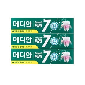 컴플리트 프로 7 프로텍트 치약 120g x 3입