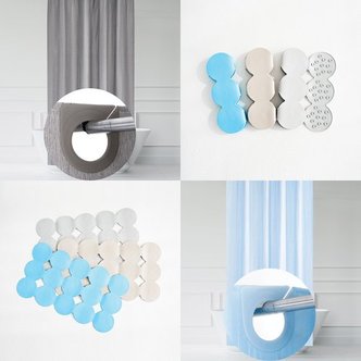 COMMONLOOK 디자인특허 샤워커튼 욕실매트