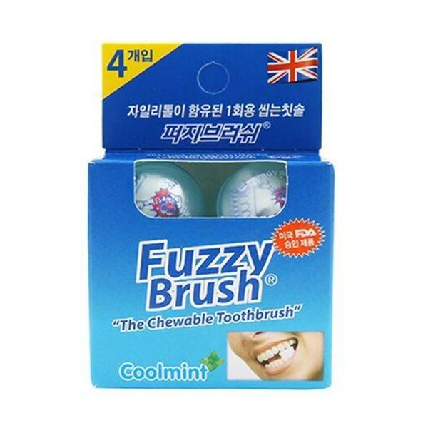 [FuzzyBrush] 퍼지브러쉬 4개입 (캡슐) 5개세트 / 씹는칫솔 / 씹는치약[27914389] - SSG.COM