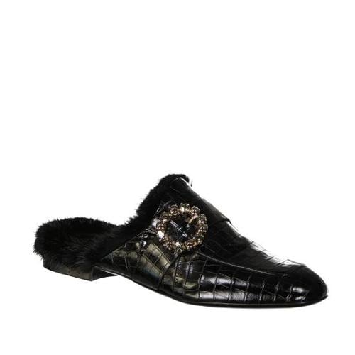 일레븐티 뮬/슬리퍼 MULES 980SR0087 BLACK FUR Black