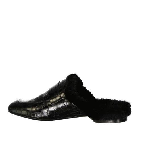 일레븐티 뮬/슬리퍼 MULES 980SR0087 BLACK FUR Black