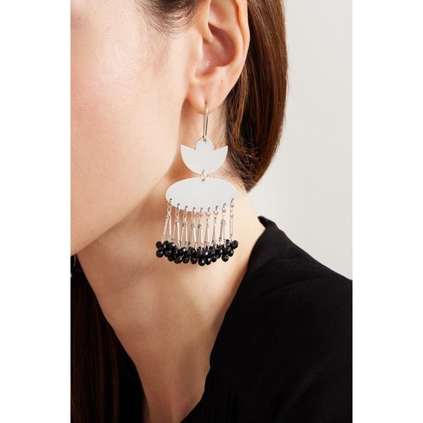 노라 실버톤 비즈 귀걸이 46376663162986517