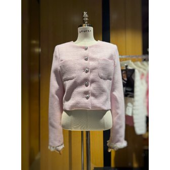 에고이스트 [시흥점] 여성 크롭 트위드 자켓 (ES1JJ204)