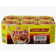 진짬뽕 소컵 75g*6개