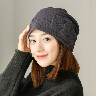 hat'scompany 여성모자 머리 두건 패션 조리모 비니 모자 여자 항암 버킷햇 세임포리본비니