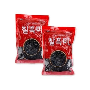 [이잡곡이다] 찰흑미 600g x 2봉