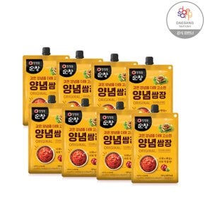 청정원 양념 쌈장 190g(파우치) X 8개