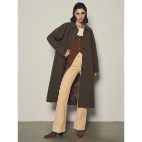 Florence Maxi Long Mac Trench Coat_CTO121(Brown)