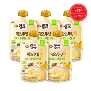맘스쿠킹 유아 이유식 6개월   바나나사과배 100g 5입_P333308338